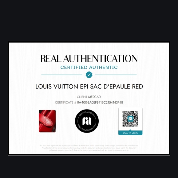 Louis Vuitton Epi Sac D'Epaule Red - Picture 16 of 16